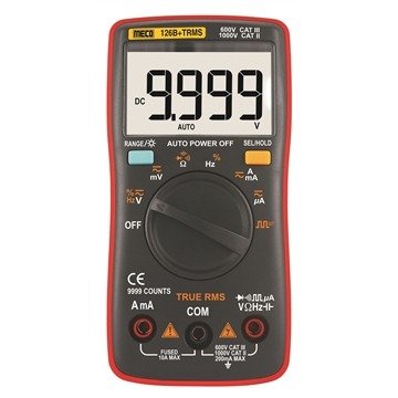 MECO - Digital Multimeter - Model: 126B+TRMS