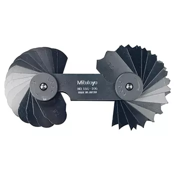 MITUTOYO 186-106 RADIUS GAGE: 7.5 -15MM