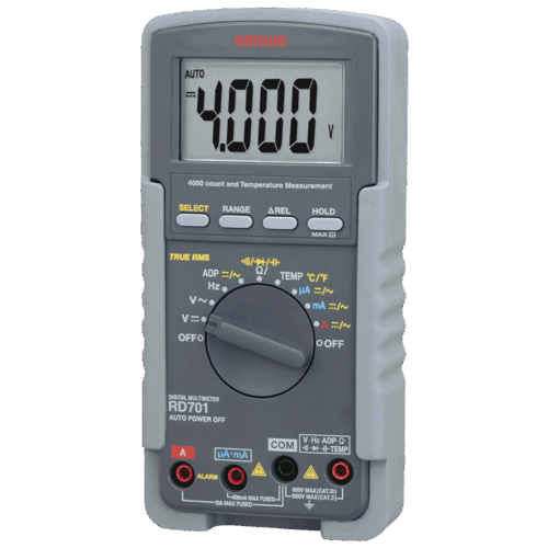 SANWA – DIGITAL MULTIMETER (1000 V) -MODEL-RD701