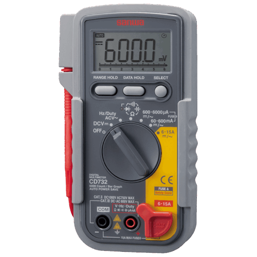 SANWA – DIGITAL MULTIMETER (1000 V DC &750V AC) -MODEl -CD732