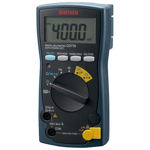 SANWA – DIGITAL MULTIMETER (600 V) -MODEl -CD770