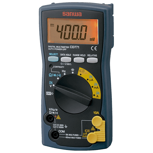 SANWA – DIGITAL MULTIMETER (1000 V) -MODEl -CD771